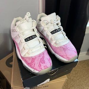 2013 pink snakeskin 11s
